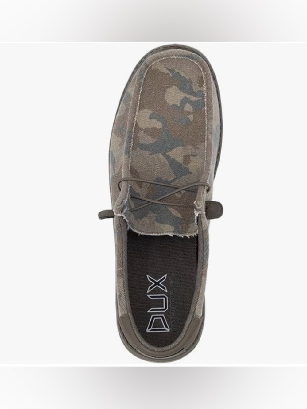 Men's Camouflage Slip-On Loafers - Brown Camo - Picture 4 of 10